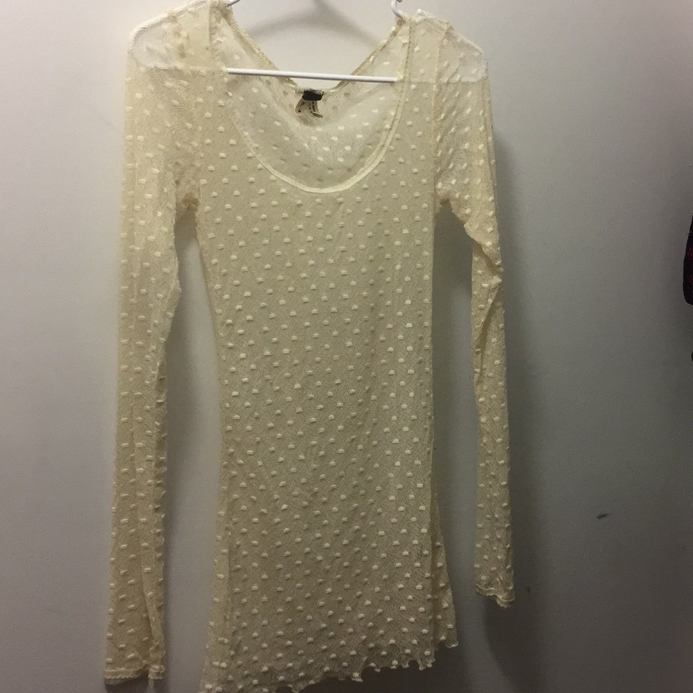 Free People, we the free, cream petite small